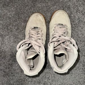 Tan suede Air Force 1
